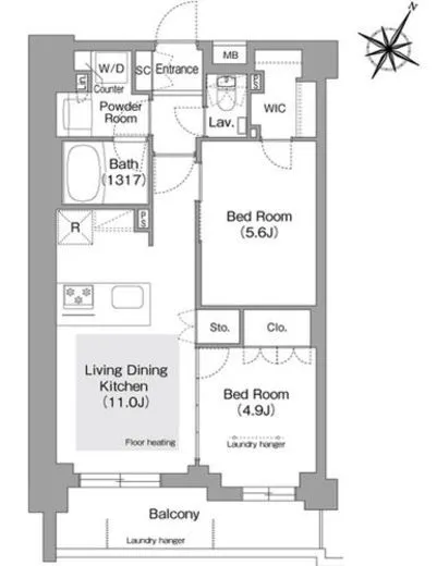 コンフォリア・リヴ文京護国寺 207