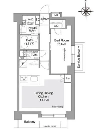 コンフォリア・リヴ文京護国寺 416