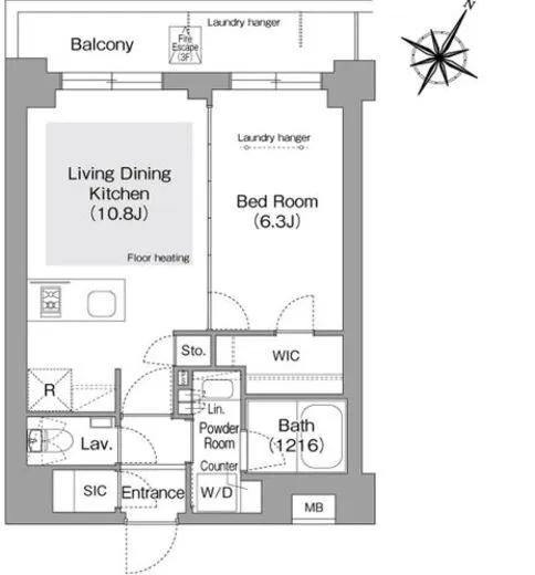 コンフォリア・リヴ文京護国寺 401
