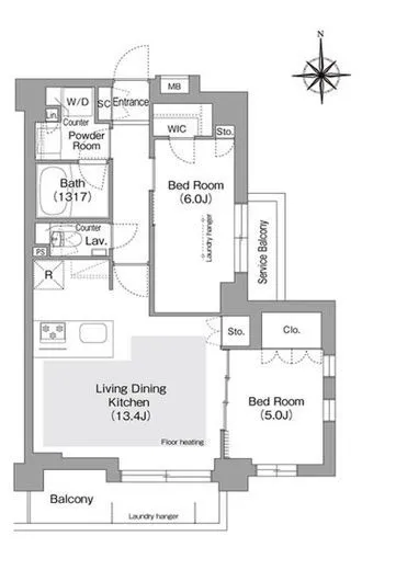 コンフォリア・リヴ文京護国寺 214