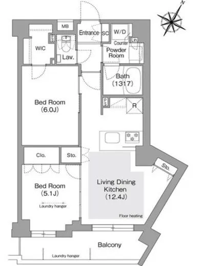 コンフォリア・リヴ文京護国寺 208