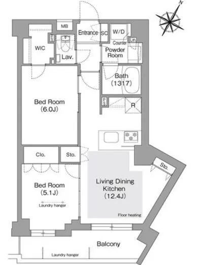 コンフォリア・リヴ文京護国寺 410