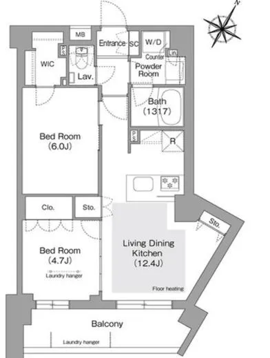 コンフォリア・リヴ文京護国寺 102