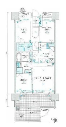 ライオンズ南千住グランプレイス 1階 65㎡