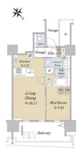 シティハウス巣鴨 2階 43.06㎡