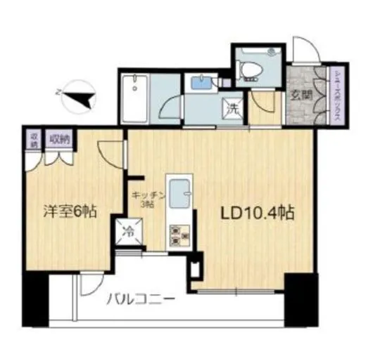 プラウドタワー東池袋ステーションアリーナ 13階 44.3㎡