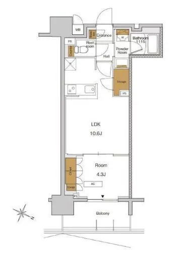 ＲＪＲプレシア東十条ガーデン 622
