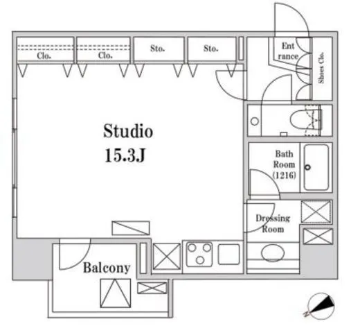 パークハビオ京橋 606