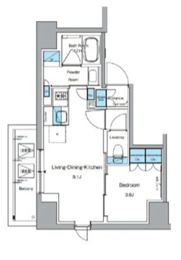 ルフォンプログレ上野御徒町 1101