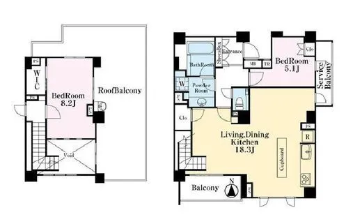 グランシーナ目白台 4階 90.94㎡