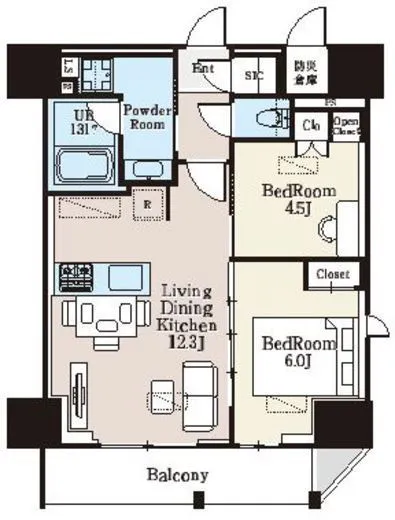 ザ・ライオンズフォーシア町屋 1101