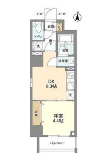 ウェルスクエア錦糸町ＳＯＵＴＨ 602