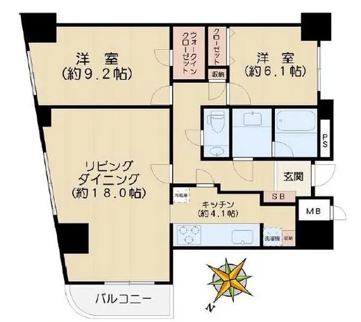 フォルム小石川 6階 90.53㎡