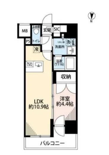 プレール・ドゥーク亀戸Ⅵ 5階 38.22㎡