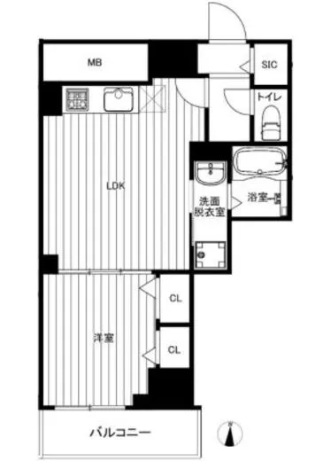 パレスシンシア江東橋 1402