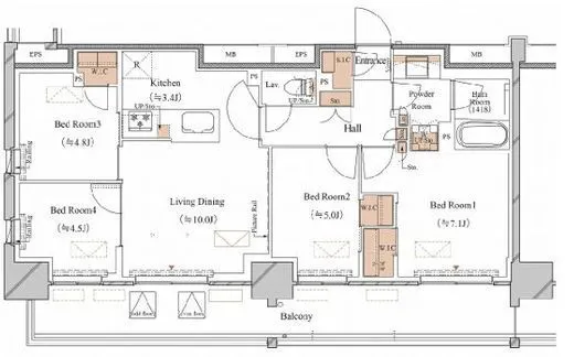 ブランシエスタ木場 510