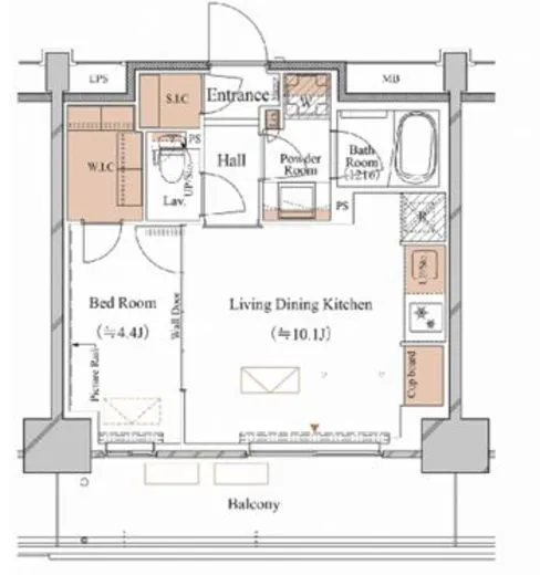 ブランシエスタ木場 306