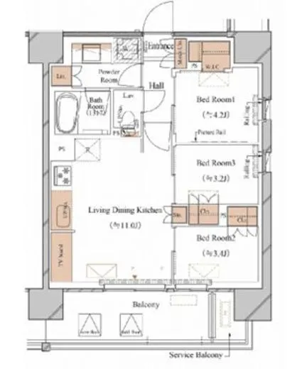 ブランシエスタ木場 511