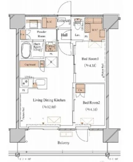 ブランシエスタ木場 302