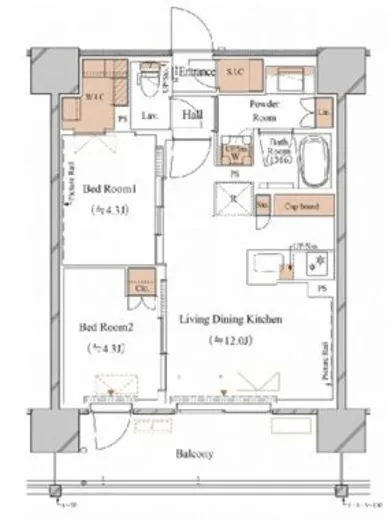 ブランシエスタ木場 303