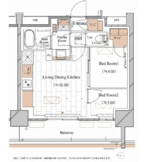 ブランシエスタ木場 105