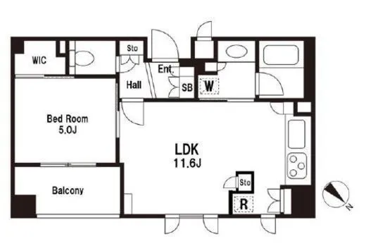 プレミスト不動前 4階 42.15㎡