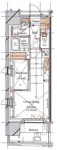 ブランシエスタ浅草蔵前 609