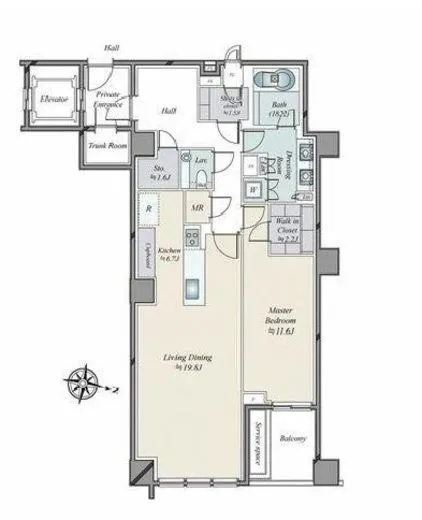 プラウド神宮前 3階 109.19㎡