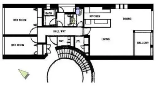 エクセラージュ神宮前 3階 80.07㎡