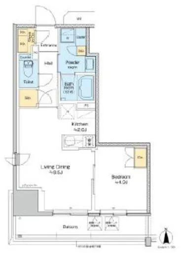 プラウドフラット四谷三丁目 701