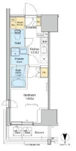 プラウドフラット四谷三丁目 1012