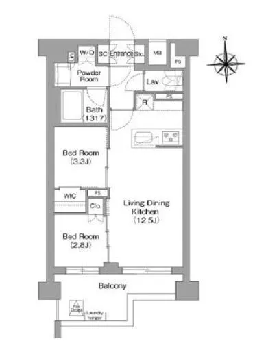 コンフォリア・リヴ大森西 313