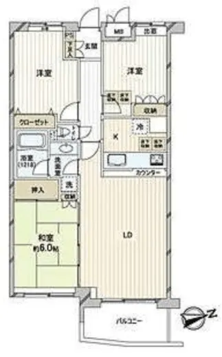 東急ドエル・アルス元代々木 3階 67.69㎡