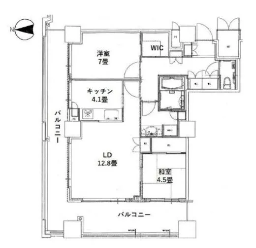 イーストコモンズ清澄白河セントラルタワー 21階 71.62㎡