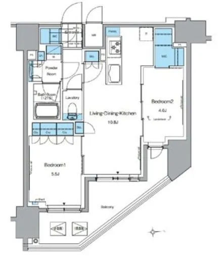 ルフォンプログレ田原町 1201