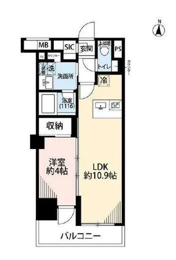 プレール・ドゥーク亀戸Ⅵ 2階 36.61㎡