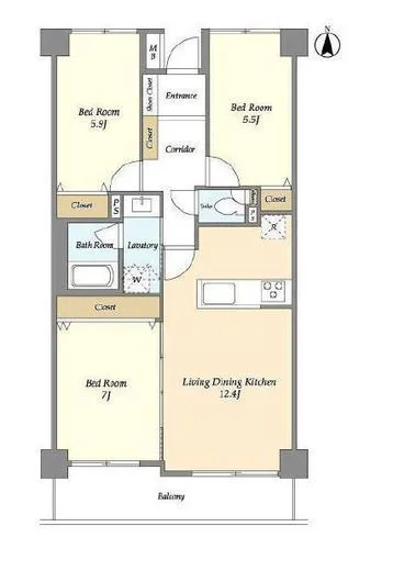 コンフォリア西荻北 206