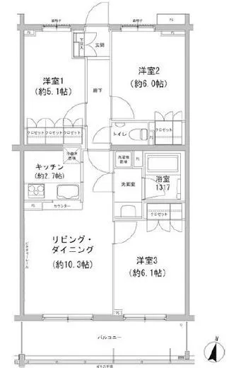 ヒューリックコート雪が谷 312