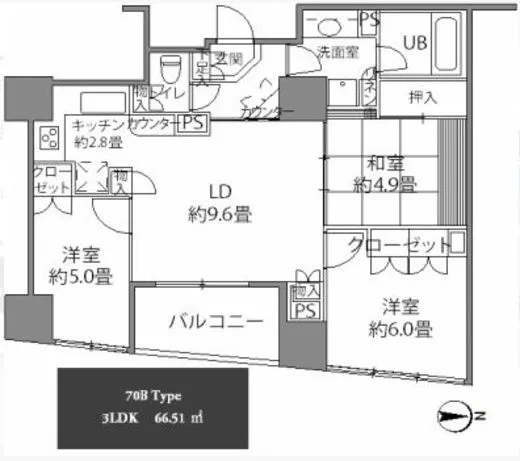 カスタリアタワー品川シーサイド 904