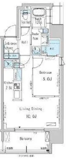 パークアクシス新御徒町East 1202