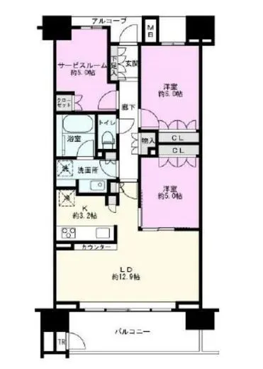 クレヴィア南千住 4階 67.76㎡