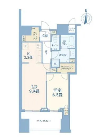 ザ・レジデンス三田 3階 56.26㎡