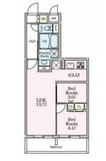 リビオメゾン大岡山 202