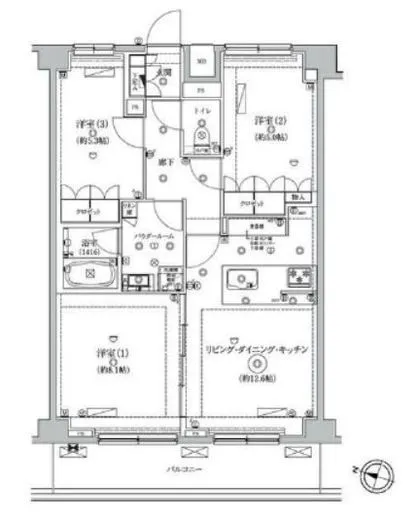 ニューミラ明大前 705