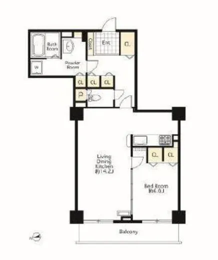 シーリアお台場 1-2608