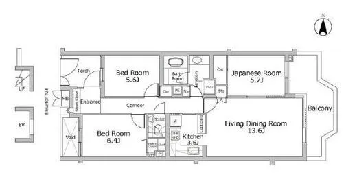 ドゥフォーレ高輪 3階 79.4㎡
