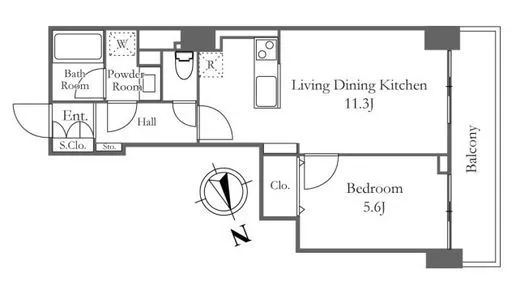 リバーシティ２１新川 2615