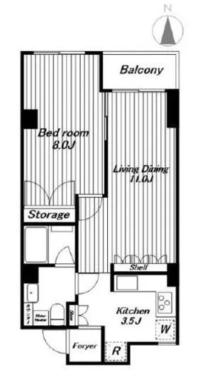 パセオ三光坂 4階 49.12㎡