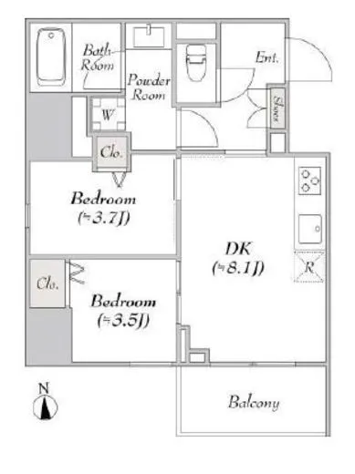 ルミーク文京湯島 404