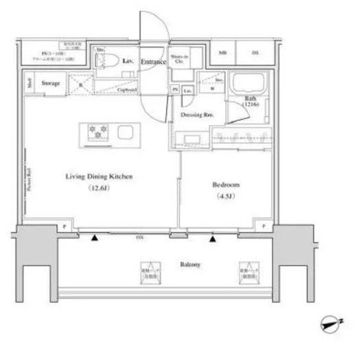 ザ・パークハビオ北千住 606